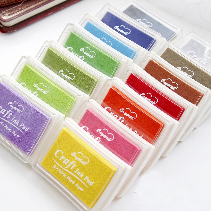 â‚¬20000 Besparen Homemade DIY Gradient Color ink Pad Multicolour Inkpad Stamp Decoration