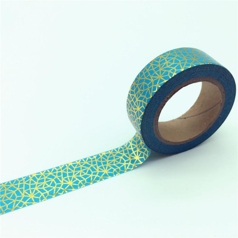high quality blue stripes washi tape DIY deco scrapbooking planner masking tape adhesive tape