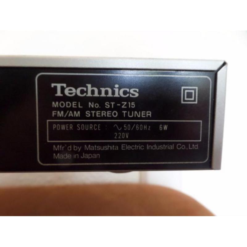 Tuner, TECHNICS, ST-Z15, vintage