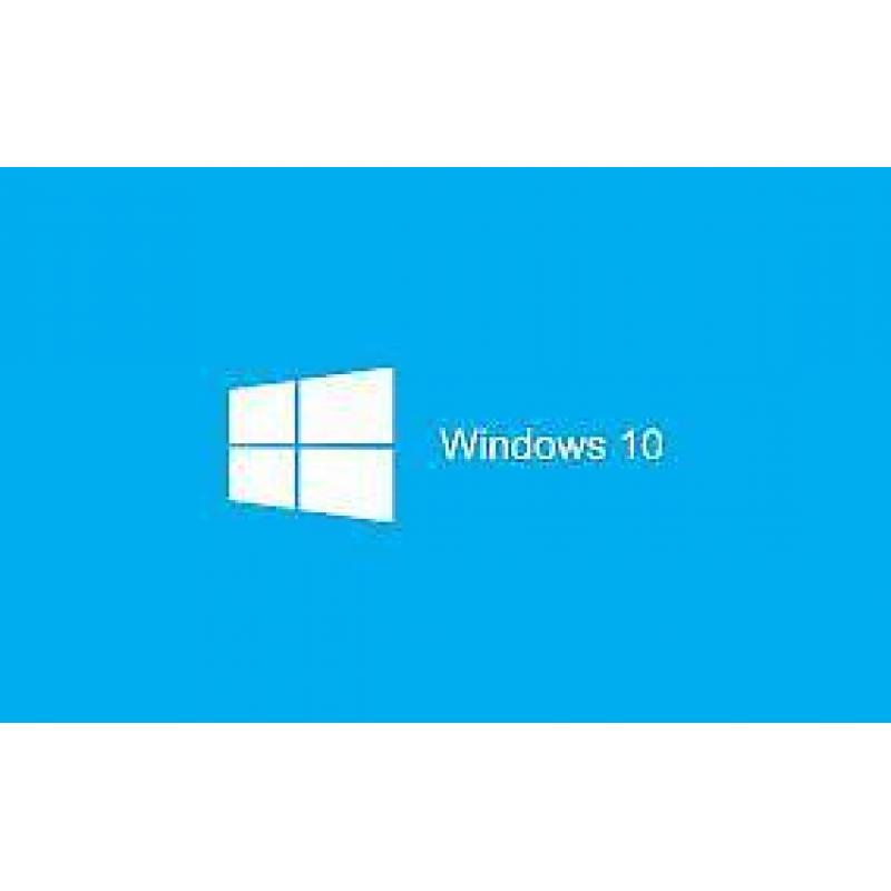 Windows 7 en 10 licentie inclusief installatie DVD