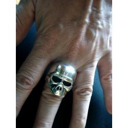 Keith Richards Skull Ring 1988 1:1 nieuw