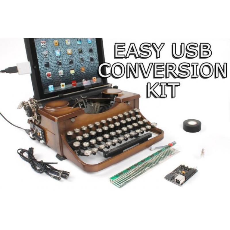 USB Typemachine Schrijfmachine | Easy Install Kit
