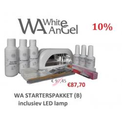 Gellak startersset tot 20%korting UV/LED lamp, gel nagels