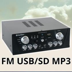 Stereo Versterker met FM / USB / MP3 100W *Gratis bezorgd!