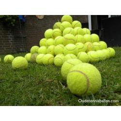 (veel) Gebruikte tennisballen voor de hond of decoratie