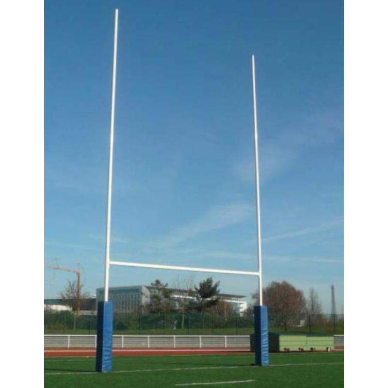 Rugby Stalen Goal Palen - Hoogte 11 m - met Scharnieren