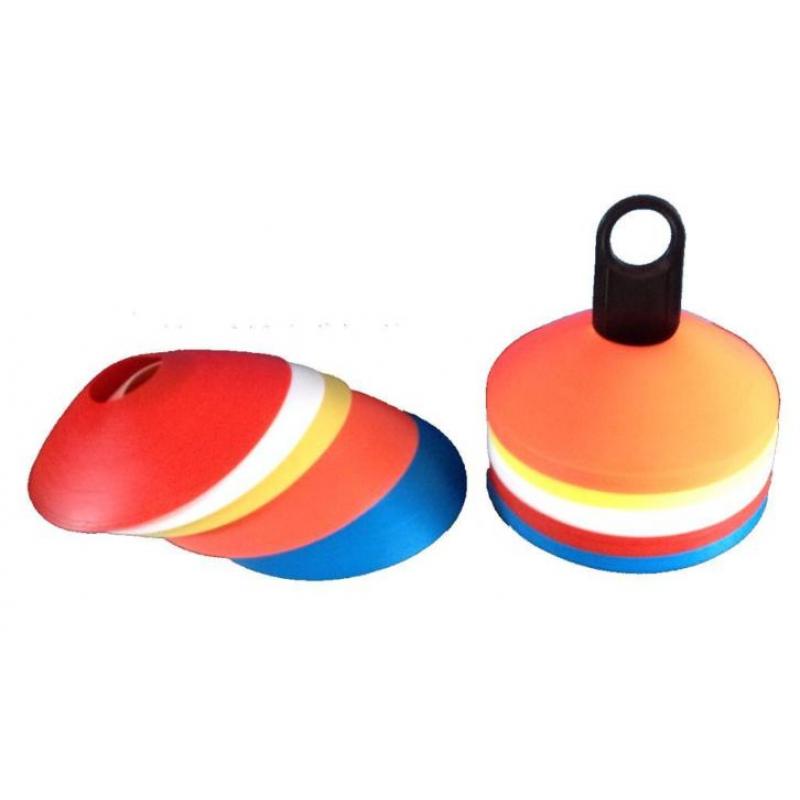 50 Markeerhoedjes - Marker Cones - Soccer Cones - Pionnen
