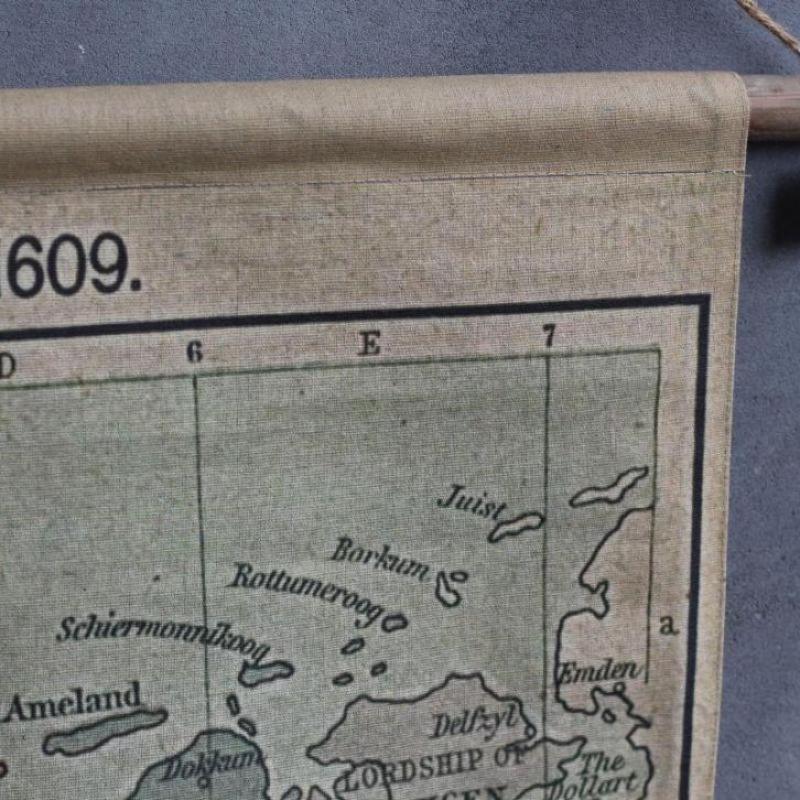 Landkaart Nederland 90 x 130 cm
