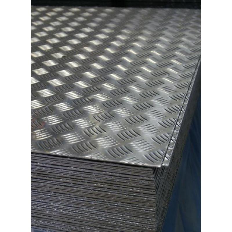 Aluminium traanplaat tranenplaat gladde plaat stalen staal