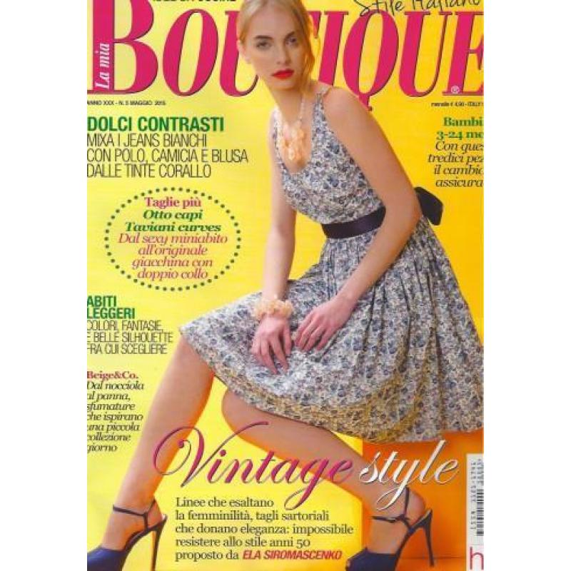 La Mia Boutique, Italiaans zelfmaakmode tijdschrift