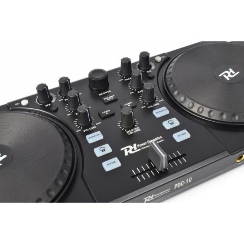 MIDI Controller voor de beginnende DJ. Inclusief software
