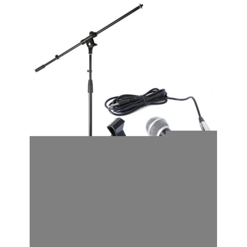 Microfoon met Standaard - Complete set *Nieuw! Met garantie*