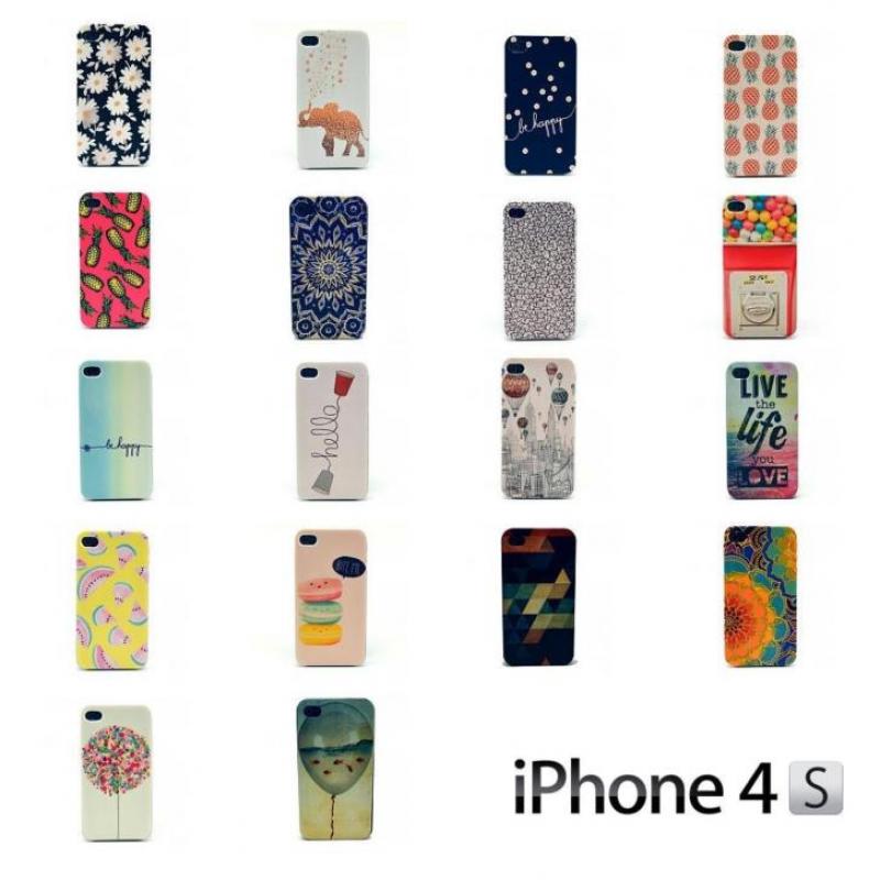 iPhone 4 / 4s hoesjes, telefoonhoesjes, hard case, hoesje