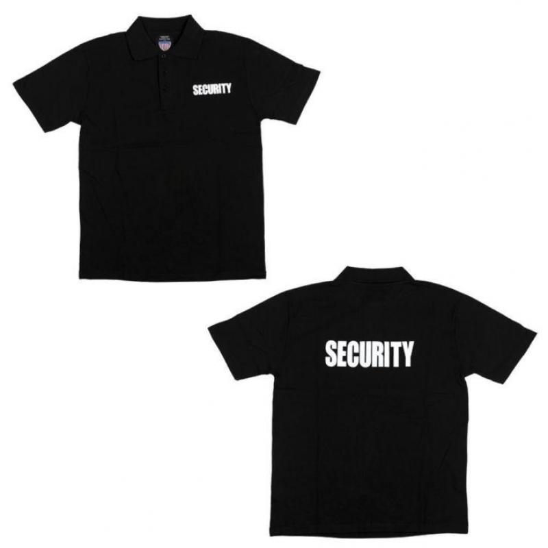 Polo Shirt, Security, Fostex, Beveiligings kleding