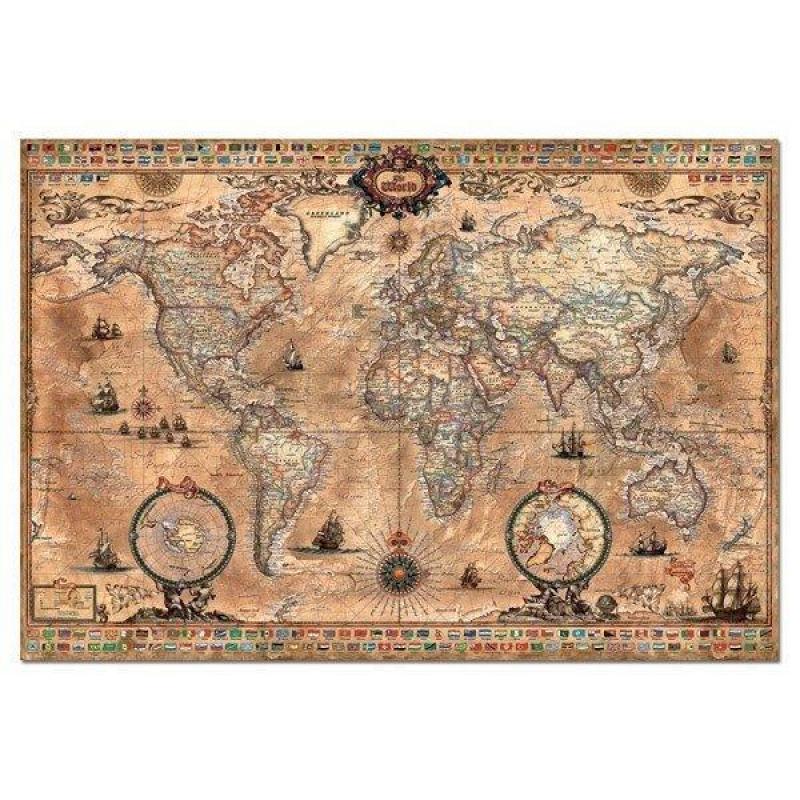 Educa 15159 - Antique World Map (1000 stukjes)