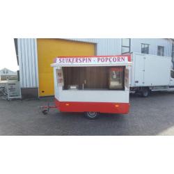 suikerspin / popcorn verkoopwagen
