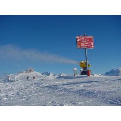 Chalet in mooi, groot skigebied
