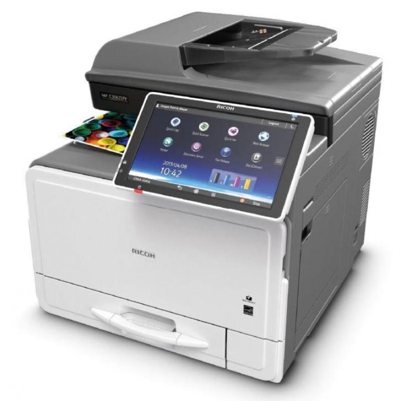 Ricoh MPC 306 kleur multifunctional printer kopieerapparaat