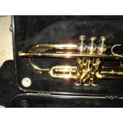 trompet te koop, merk KING 600 USA.