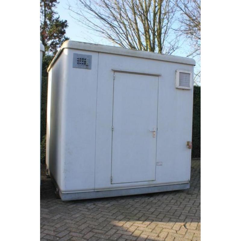 geisoleerde container polyester detos unit airco opslag