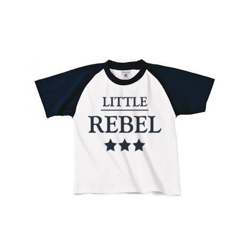 kindershirt babyshirt baseball little rebel