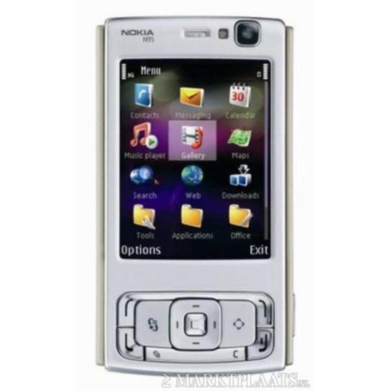 Nokia E71-E72-E50-E51-N95-N95 8gb (12 mnd gar.)