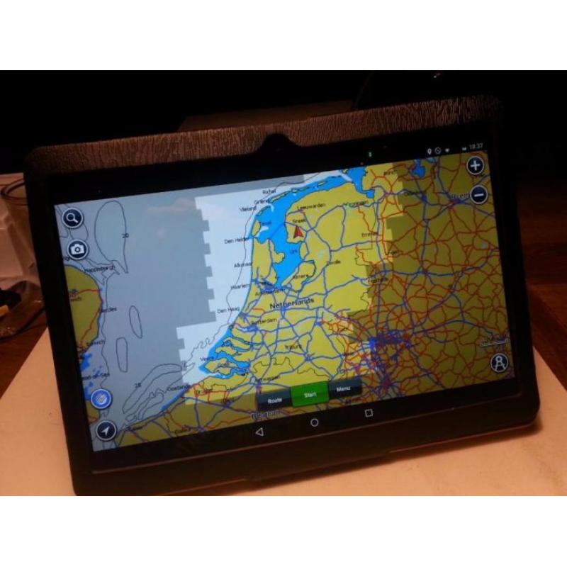 Tablet gps plotter navigatie waterkaart kaarten navionic ais