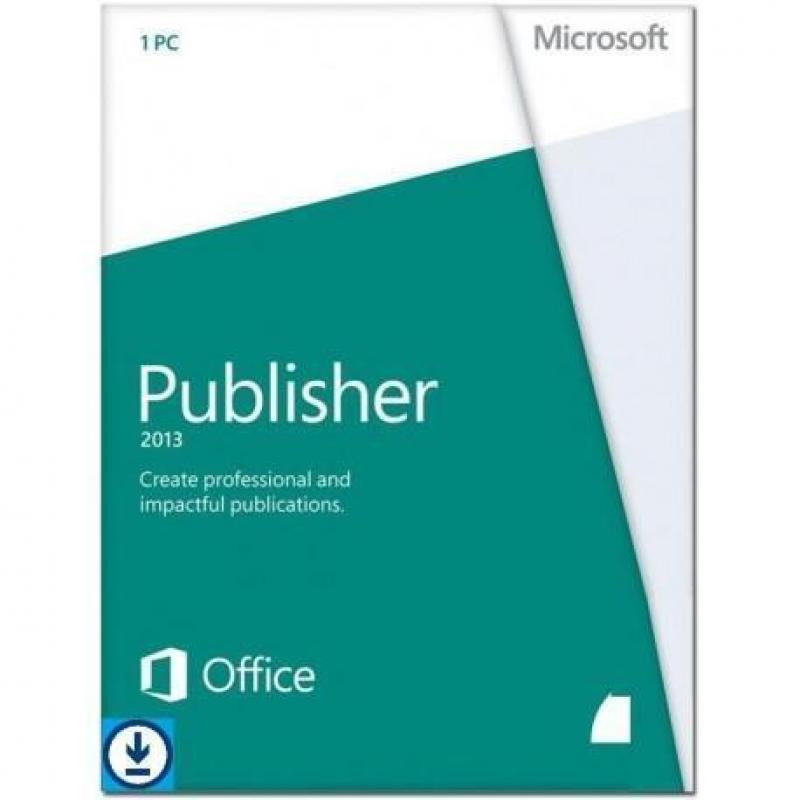 Microsoft Publisher 2013 32/64 bit Windows NL 1 license for