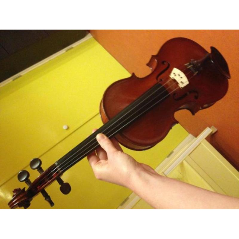 4/4 viool "Clotelle" incl. koffer, hoes en strijkstok