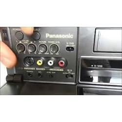 Panasonic super vhs/svhs nv hs 900 montage rec in topstaat!!
