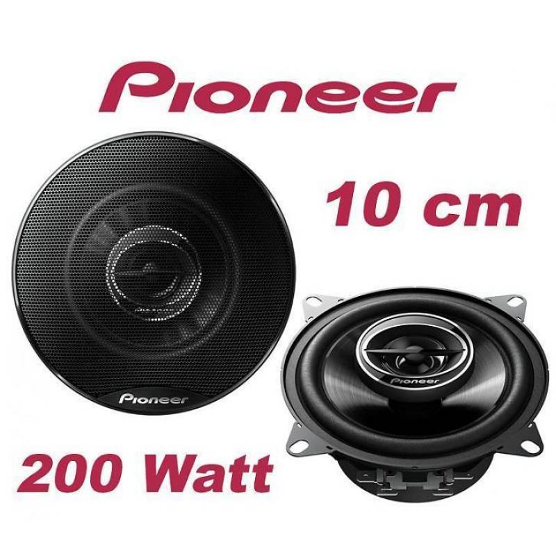 PIONEER 10cm autospeakers 2 auto luidsprekers voor €29,95 !