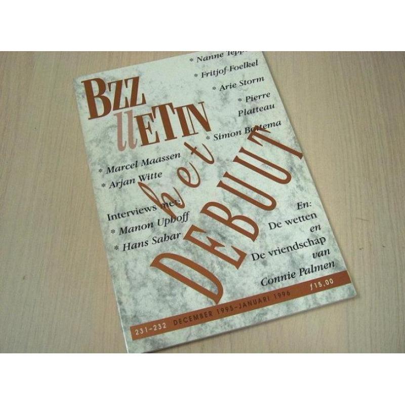 Bzzlletin - BZZlletin 231-232 het DEBUUT