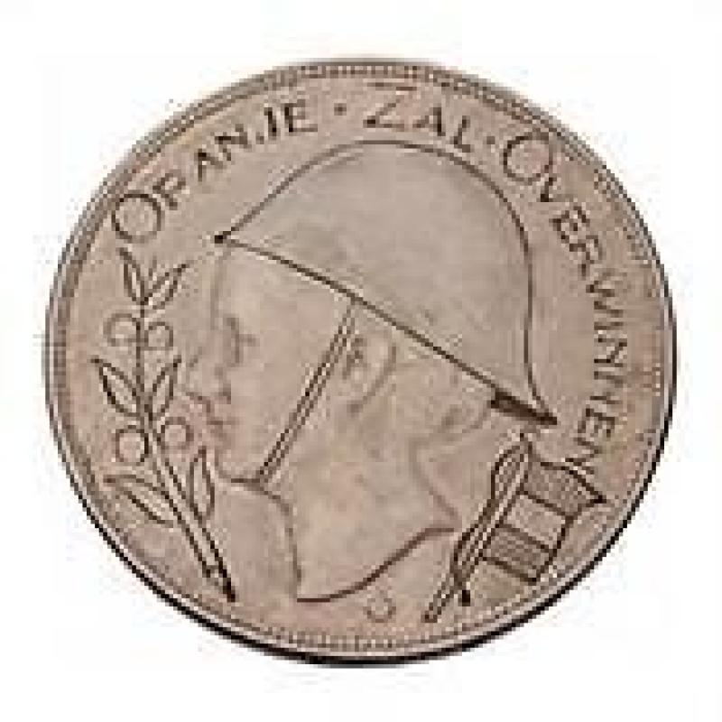2 1/2 gulden 1929 WILHELMINA IN LONDEN - Koninklijke Nede...