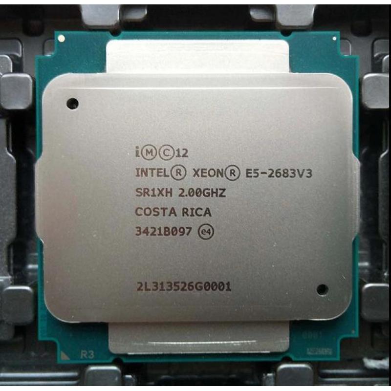 E5-2683V3 Intel Xeon Processor 2.0-3.0Ghz.14Core HT 28 Thr.