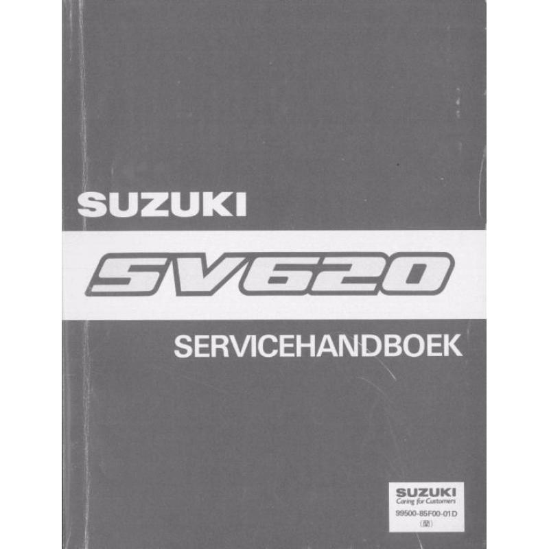 1995 Suzuki Vitara SV620 Servicehandboek 99500-85F00-01D