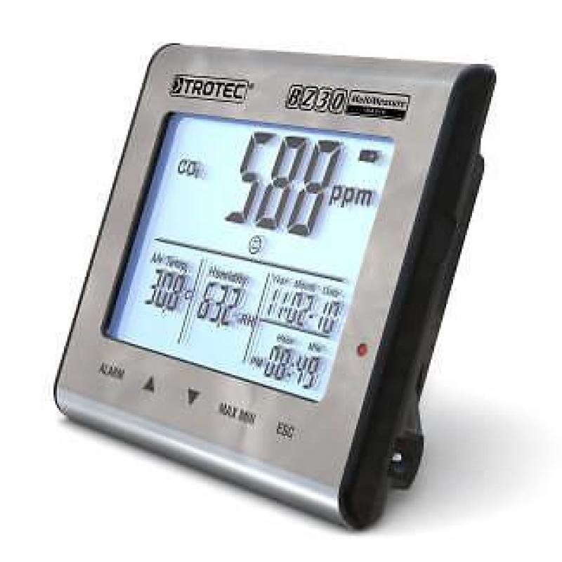 Trotec CO2 luchtkwaliteit datalogger BZ30