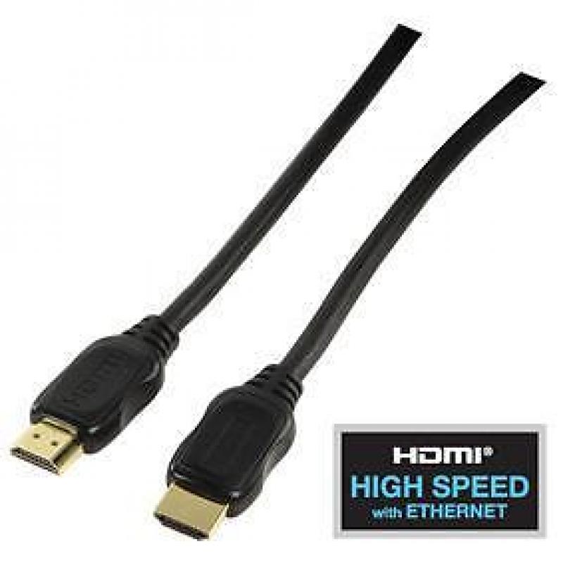 AANBIEDING: HDMI 1.4 kabel verguld - 3 meter! voor 3DTV