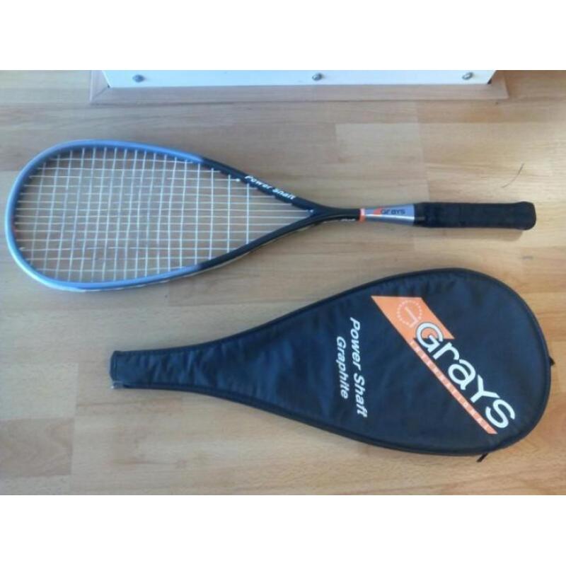 Squash racket van Grays, power shaft