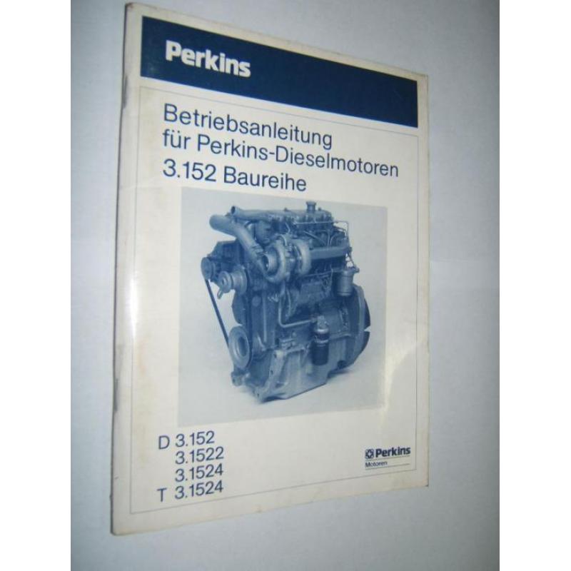 PERKINS Diesel instructieboek