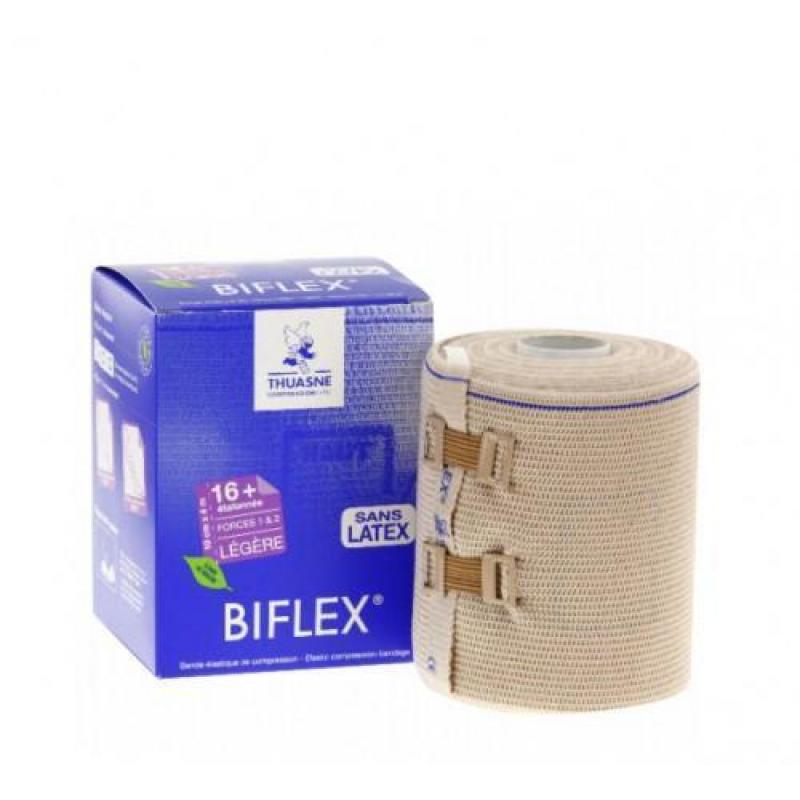 Biflex 16 Licht , Elastische Zwachtel , Beige , 8cm X 5m