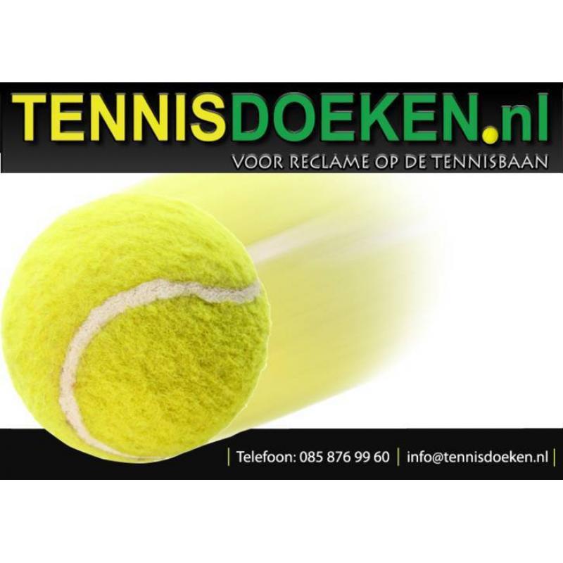 TENNISDOEKEN.nl Voor reclame op de tennisbaan
