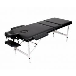 Massagetafel, Massage tafel, 3 zones, Vouwbaar, aluminium