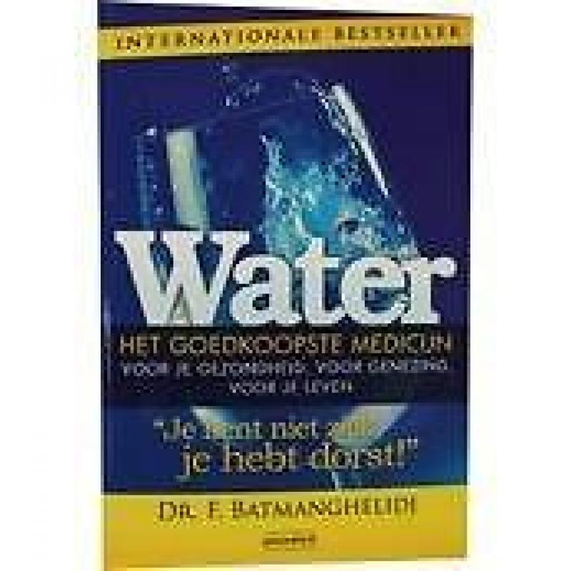 Succesboeken Water - Het Goedkoopste Medicijn Boek