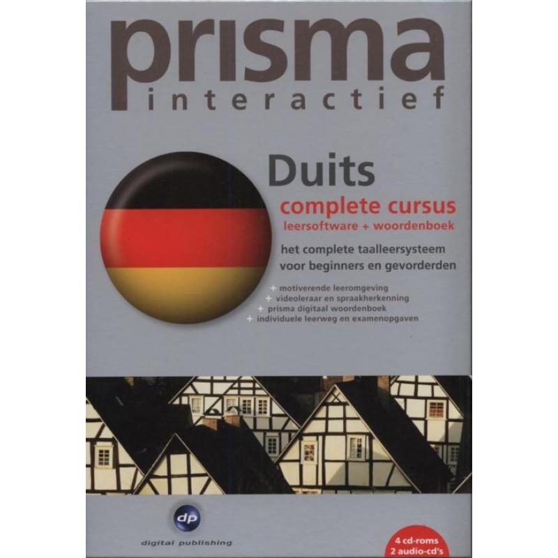 Cursus Prisma Interactief Duits: Leersoftware + Woordenboek