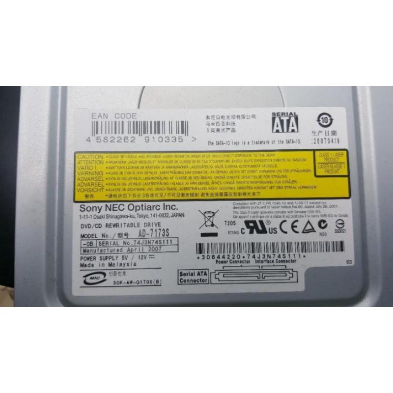 Sony NEC DVD Brander (16x) Label Flash