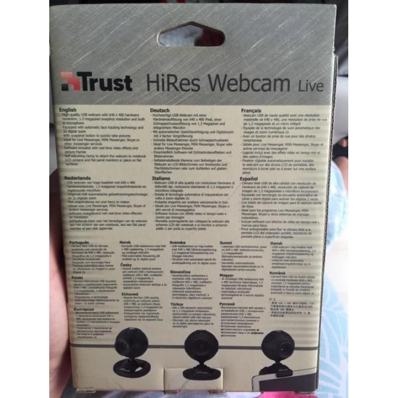 Webcam TRUST 7,-