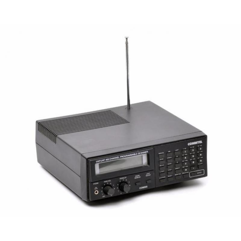 Commtel COM 205 Scanner 400 kanalen (25 MHz tot 1300 MHz)