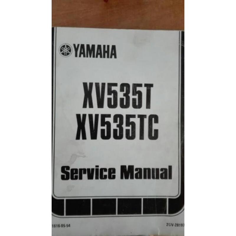 service manual yamaha xv535
