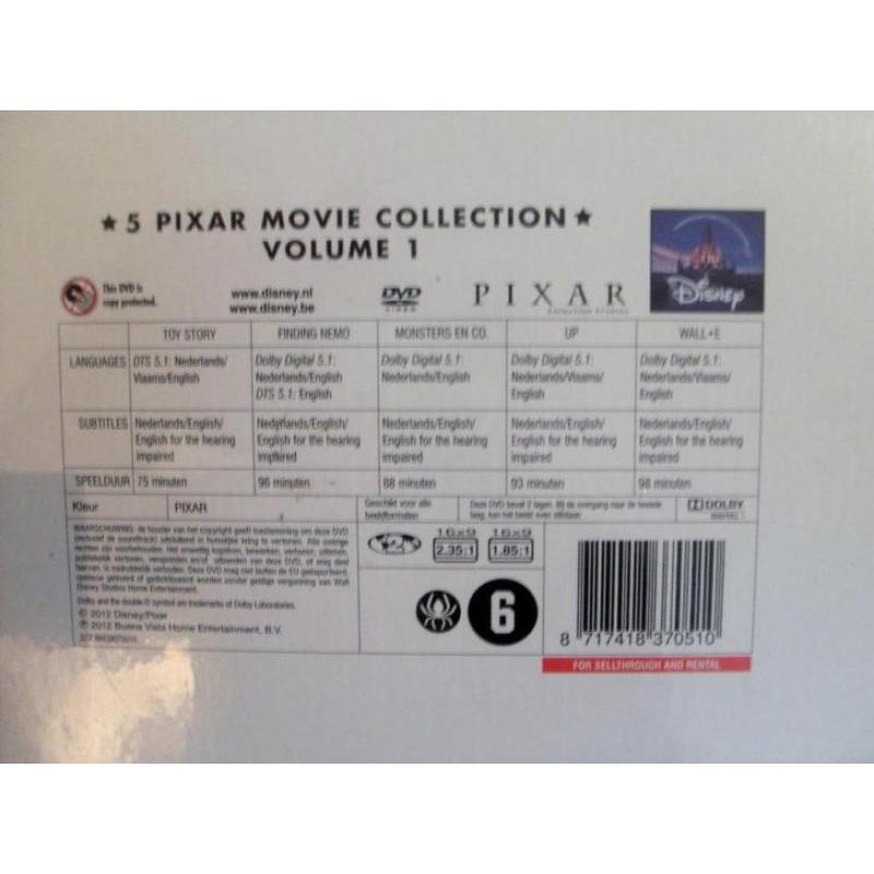 Disney Pixar Movie Cololection - Volume 1 NIEUW !!!