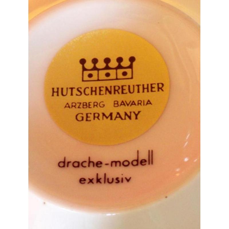 2 Schalen Hutschenreuther Drache-modell excklusiv.
